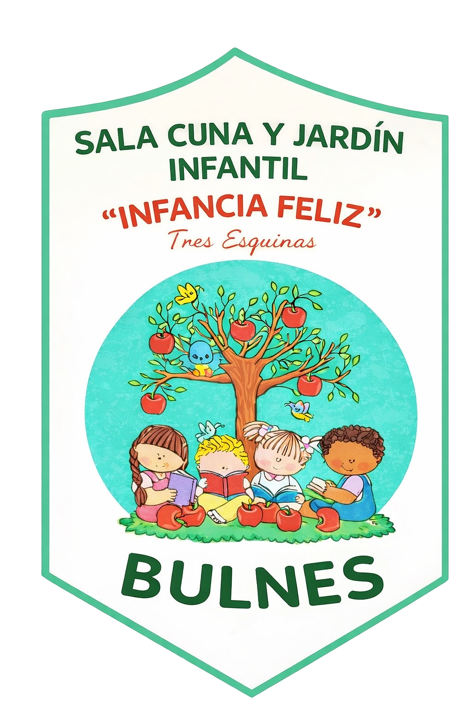 Logo de Sala Cuna y Jardín Infantil Infancia Feliz, Tres Esquinas